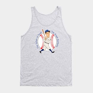 Babe Ruth The Great Bambino Tank Top